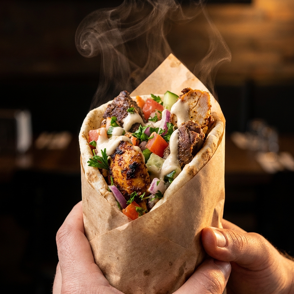 Delicious Shawarma Hero